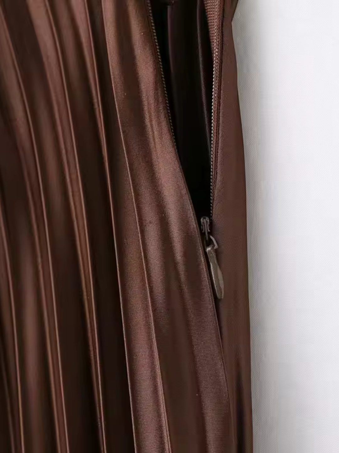 Noelle | Midirok met plooien en zakken