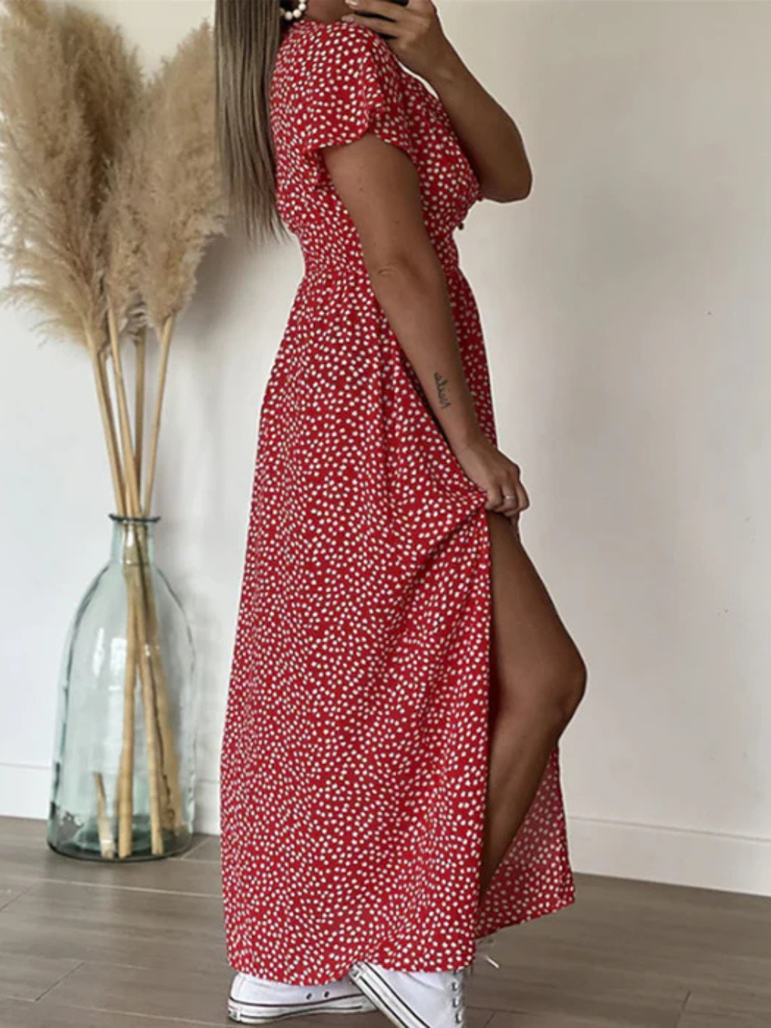 Stella | Zomerjurk met stippen