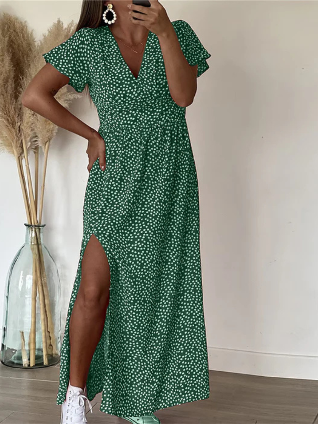 Stella | Zomerjurk met stippen