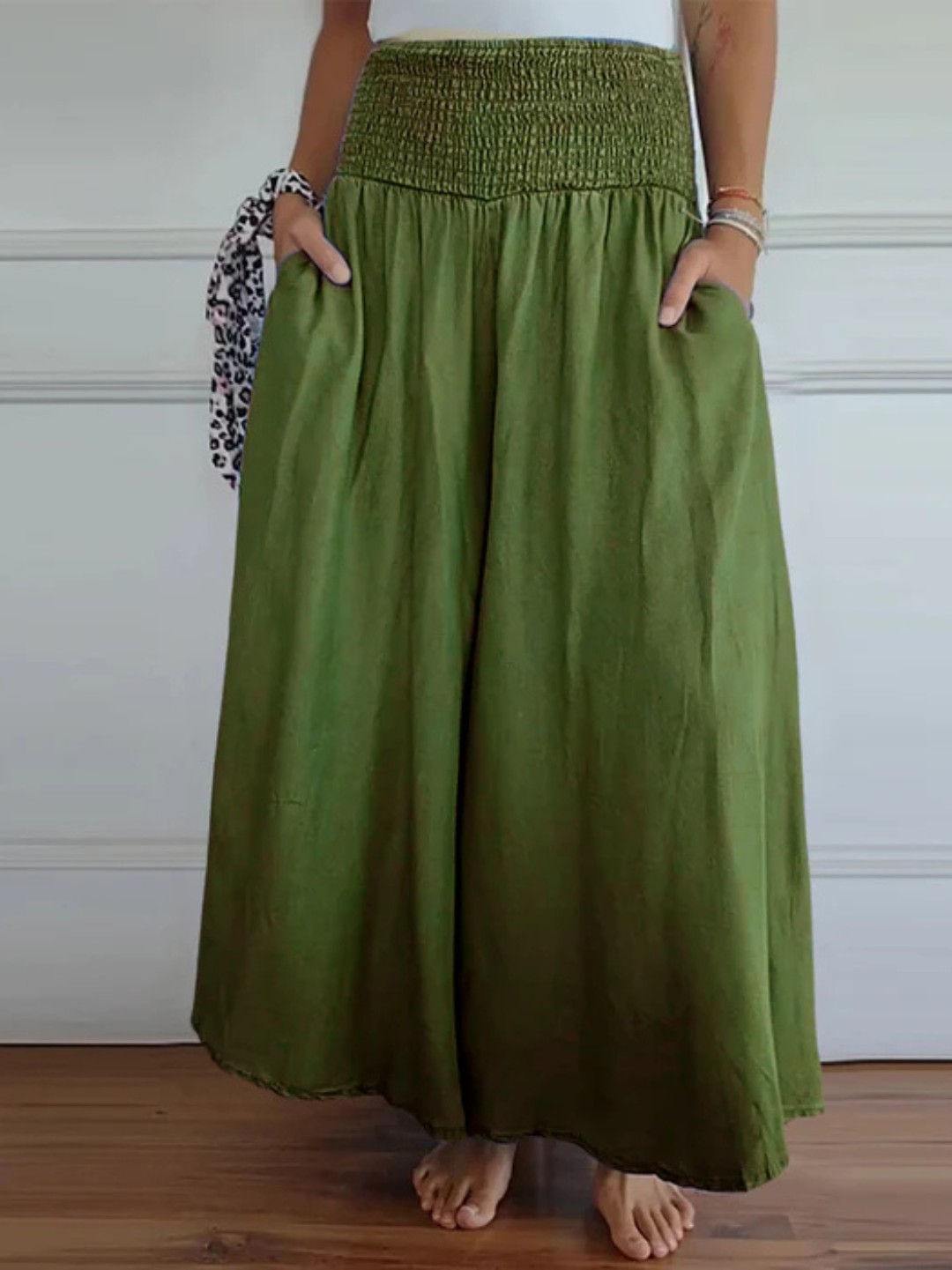 Aurora | Denimlook maxi-rok