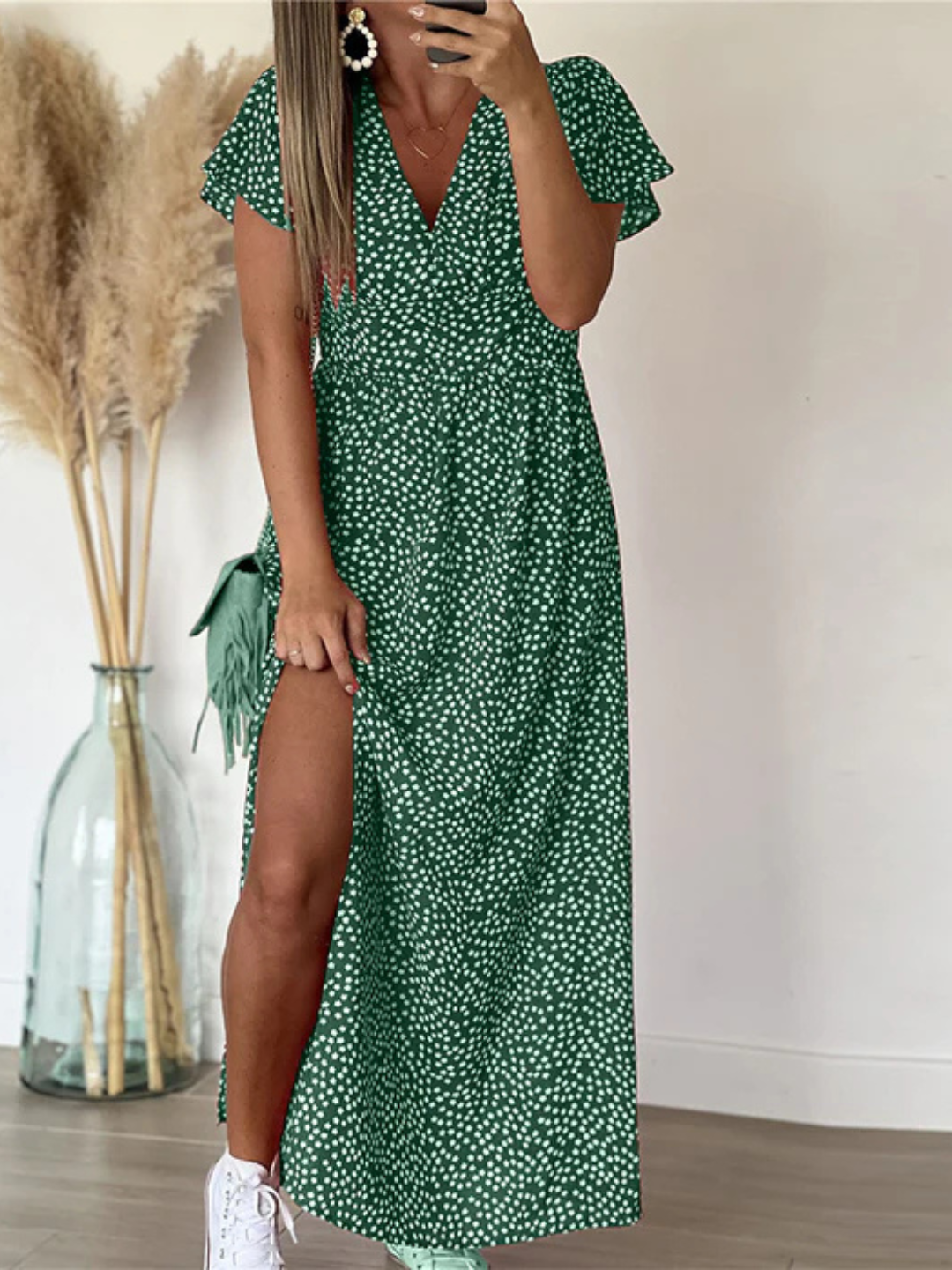 Stella | Zomerjurk met stippen