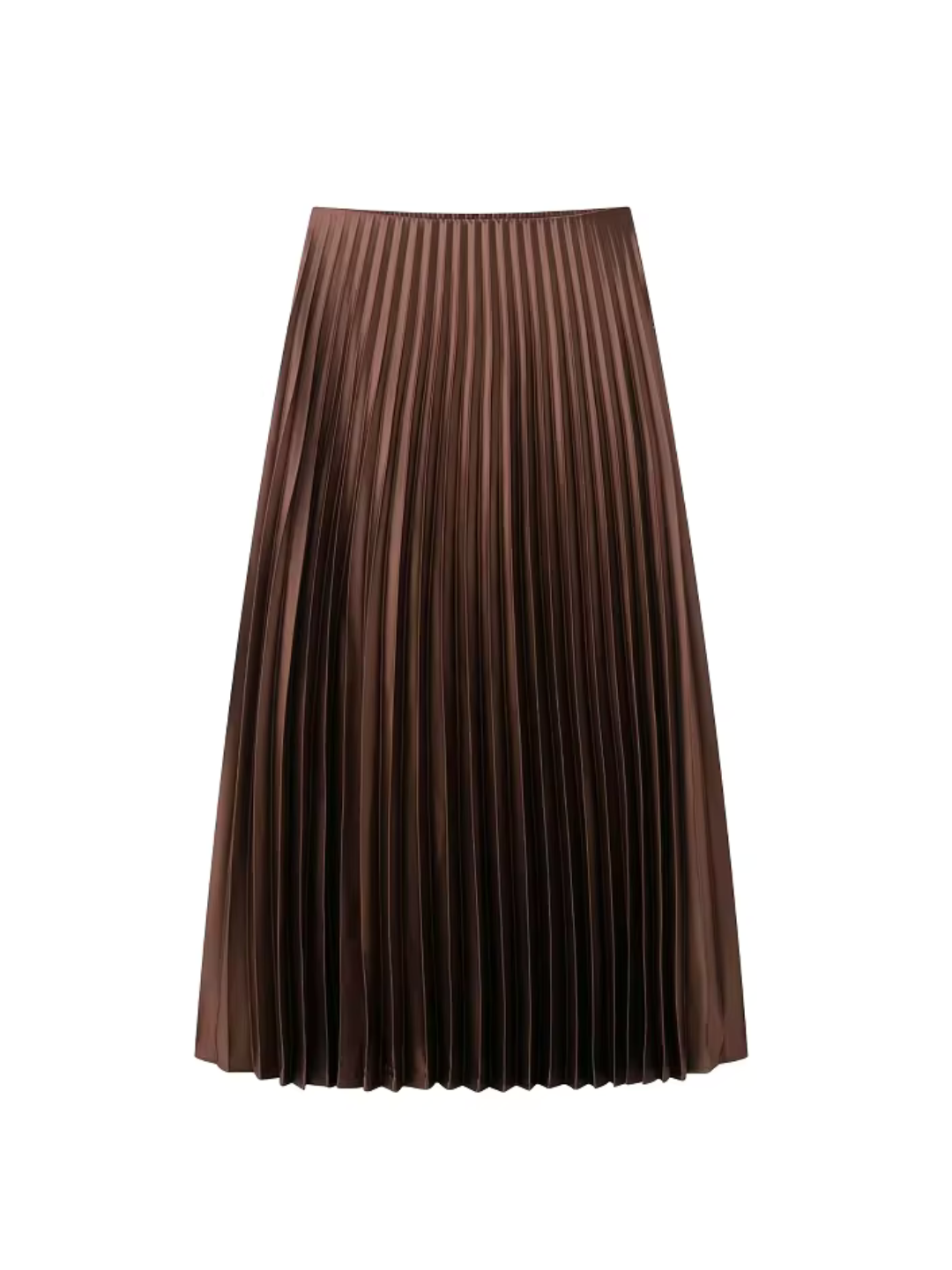 Noelle | Midirok met plooien en zakken