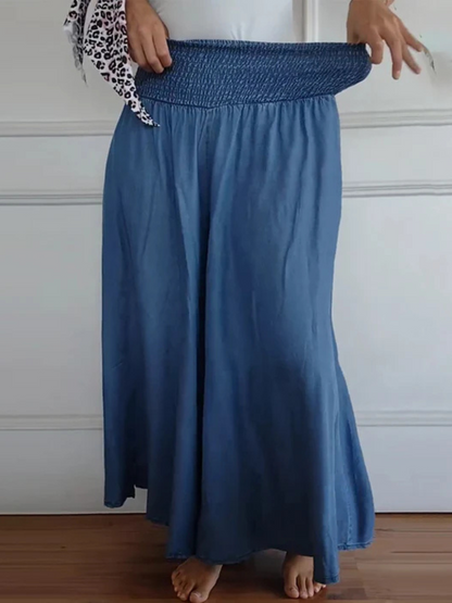 Aurora | Denimlook maxi-rok
