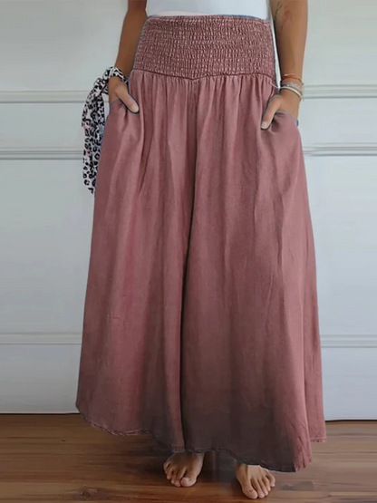 Aurora | Denimlook maxi-rok