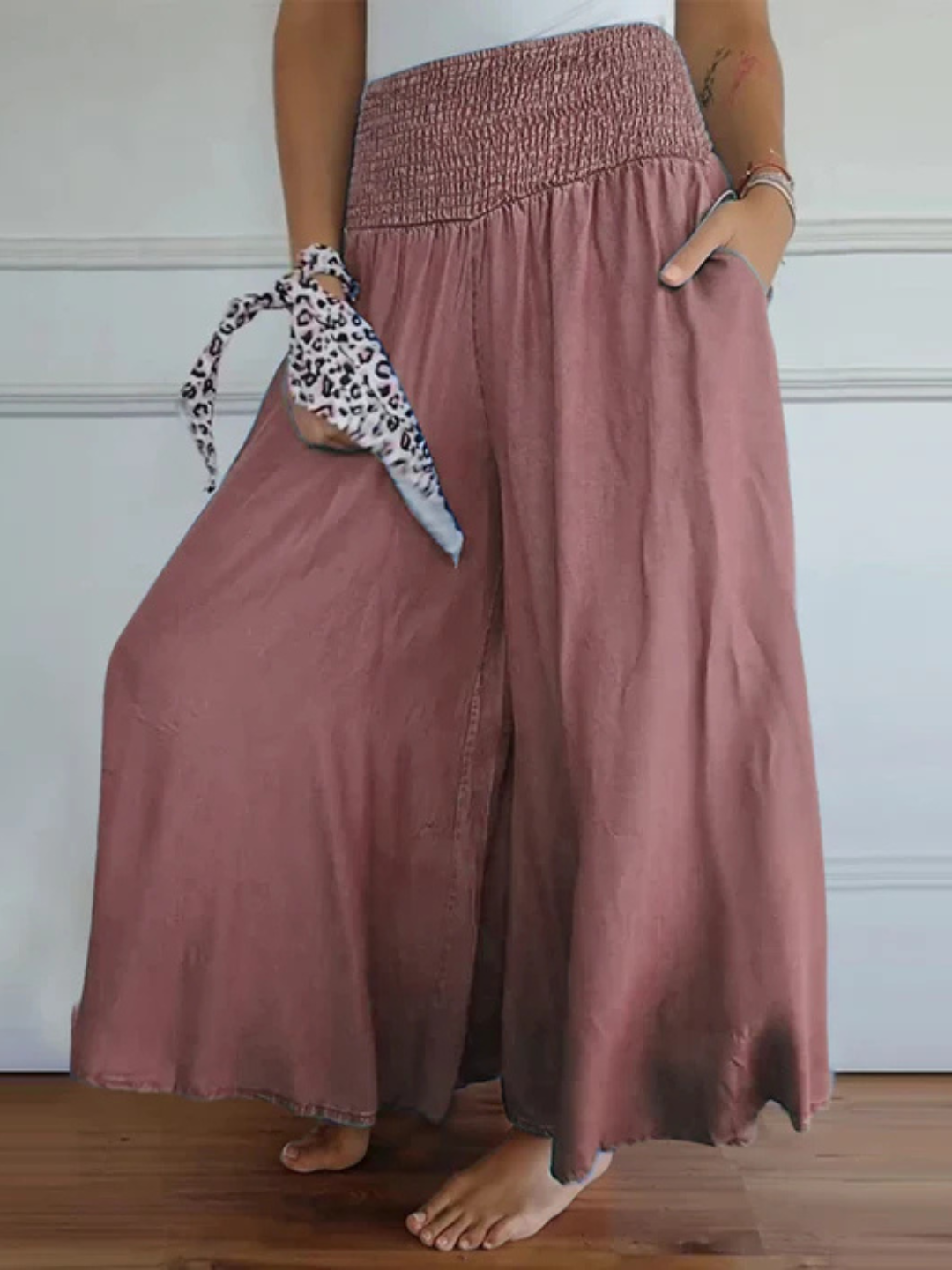 Aurora | Denimlook maxi-rok