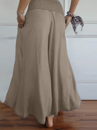 Aurora | Denimlook maxi-rok