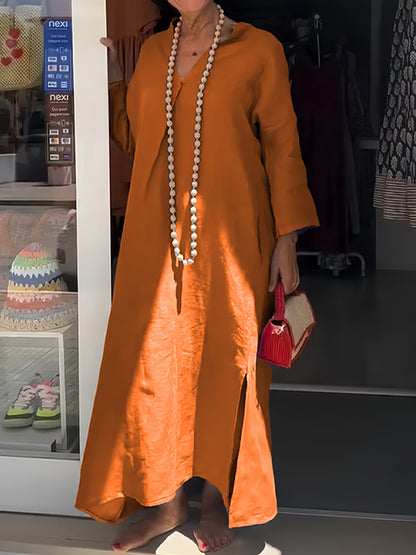 Solana | Maxi-jurk met split