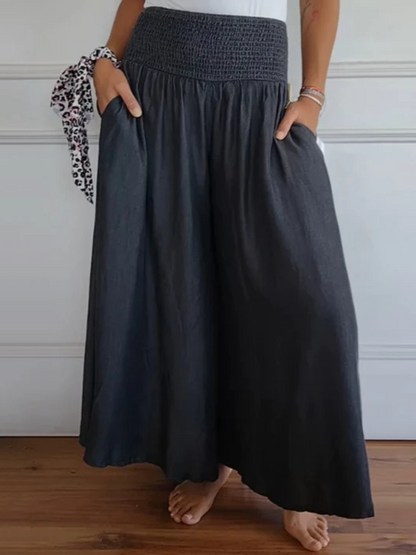 Aurora | Denimlook maxi-rok